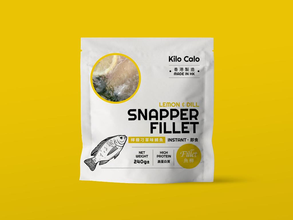 Lemon & Dill Slow-Cooked Snapper Fillet (±240g)檸檬刁草味即食鯛魚(±240克)