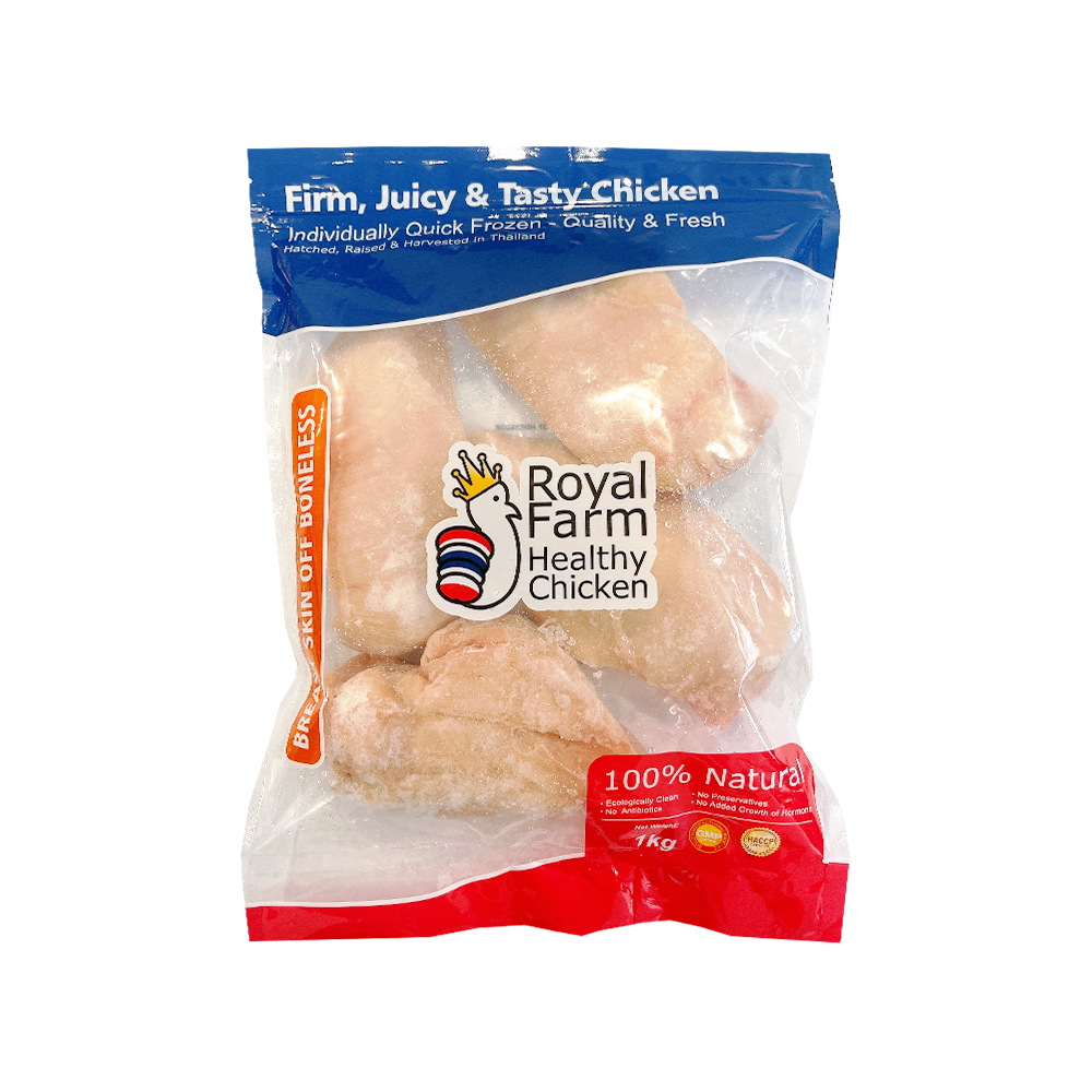 皇室農場 - 急凍泰國無激素健康雞胸肉1KgThailand Natural Chicken Breasts