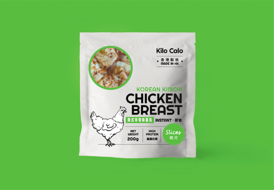 Korean Kimchi Slow-Cooked Slice Chicken Breast (200g)韓式辛奇味即食雞胸(切片 200克)